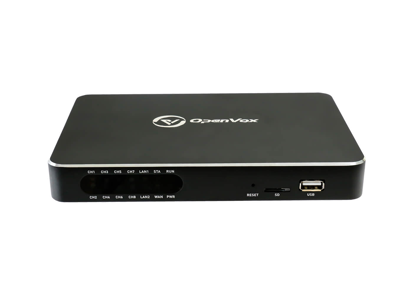 IPBX a 4 FXO (RTC) pour 30 appels simultanés 200 postes est un équipement terminal de communication unifiée de nouvelle génération conçu pour les utilisateurs de PME et SOHO. UC200