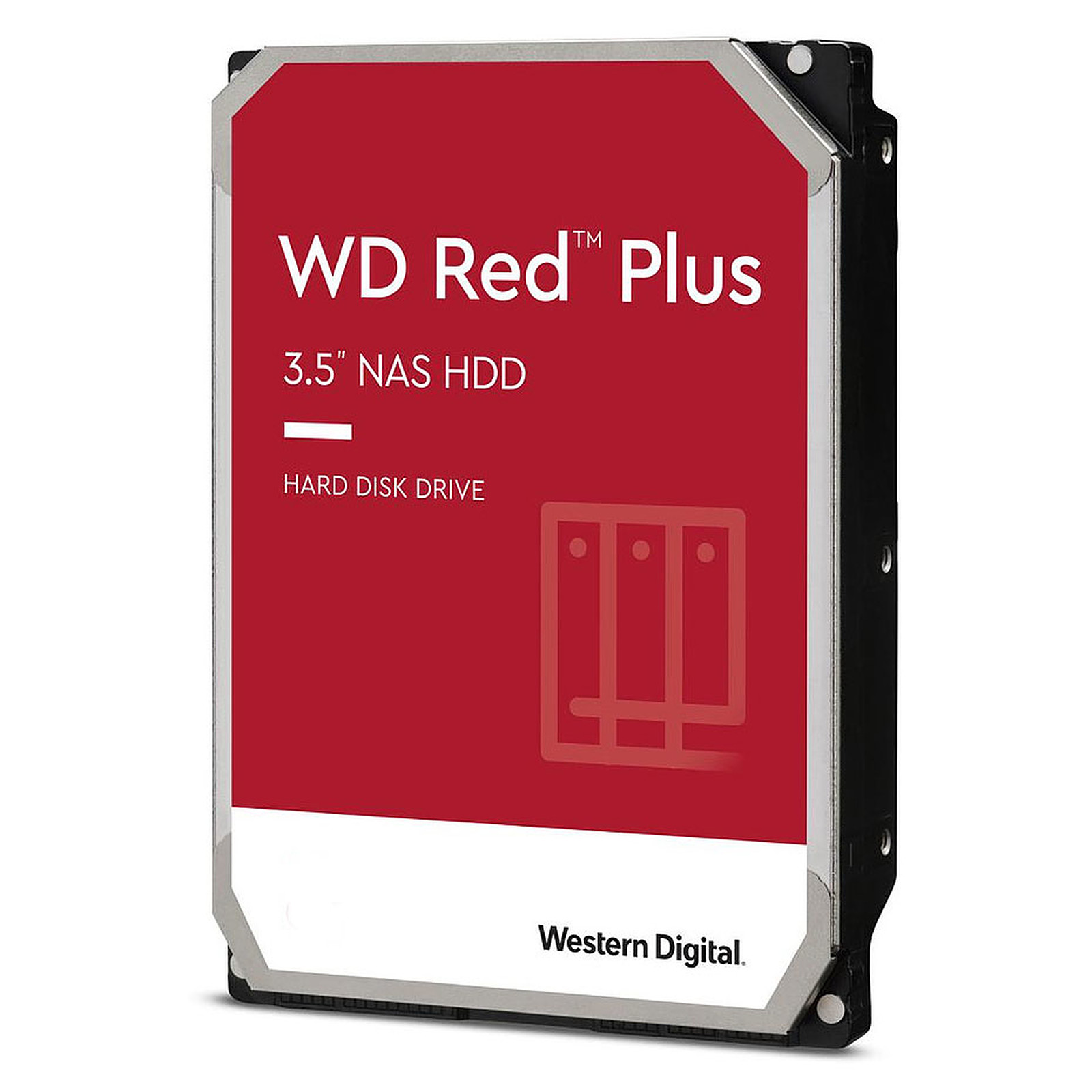 Red Plus NAS Disque Interne 3.5" 4 To 128 Mo Serial ATA 6Gb/s 5400 RPM WD40EFZX
