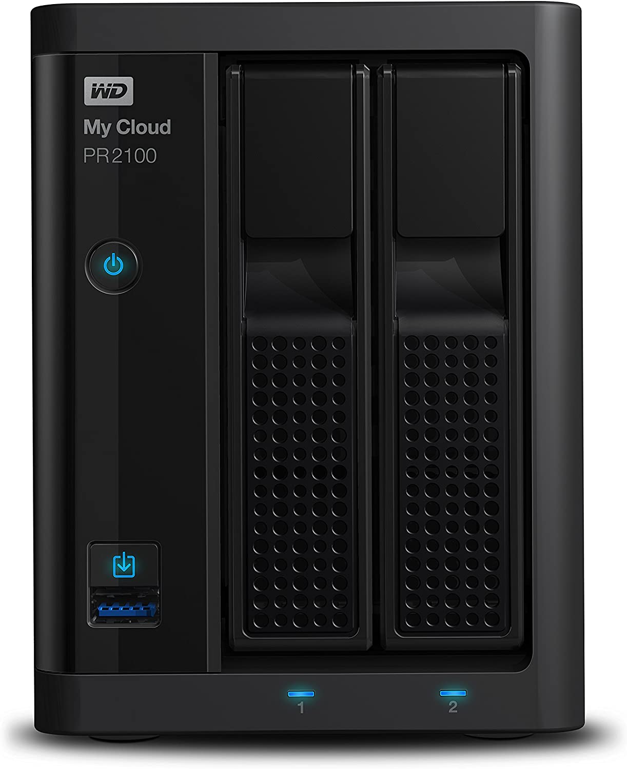 Serveur NAS WD My Cloud Pro PR2100 2 BAIES WDBBCL0000NBK