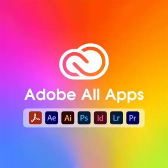 Annuels Adobe cc All App Individuel Abonnement 1 AN 1 Utilisateur Adobe Creative Cloud All Apps