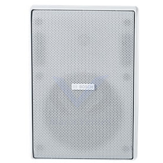 Enceinte 75W Blanche Haut-Parleur 2 Voies Intérieur-Extérieur Plafond Surface ou Fixation murale LB20-PC30-5L