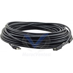 CÂBLE D'EXTENSION ACTIVE USB 2.0 A(M) À A(F) 10,7 MÈTRES CA-UAM/UAF-35