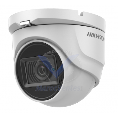 Caméra à tourelle fixe audio 5 MP DS-2CE76H0T-ITMFS