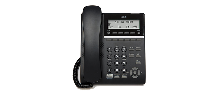 POSTE NEC IP REF IP6D / DT820 6 BOUTONS  BE118959 - BE115113 NEC-IP/6D