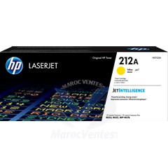 HP 212A Jaune Toner HP LaserJet d'origine 4 500 pages LASER W2122A