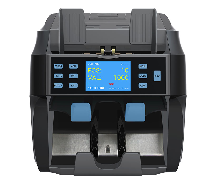 Compteuse de Billets Multi-Devises Multi-Valeurs Détection de Faux Billets ST-4000