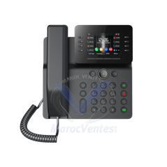 Téléphone IP Fanvil 12 comptes SIP avec écran couleur et Bluetooth intégré V64