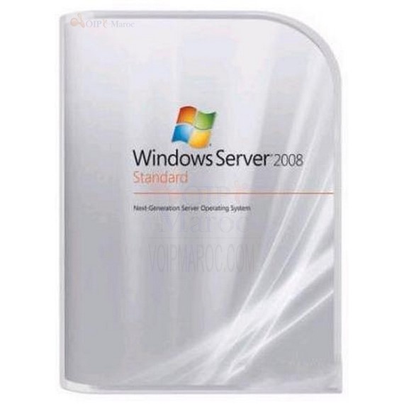 Licence Microsoft Windows Server 2008 R2 Standard 589256-B21