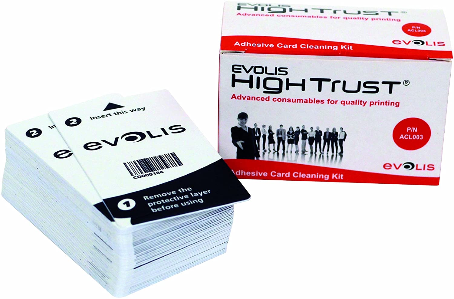 Cartes de nettoyage zenius primacy 50 cartes adhésives ACL003