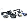 Câble USB HP 1x4 pour console KVM 6 pieds