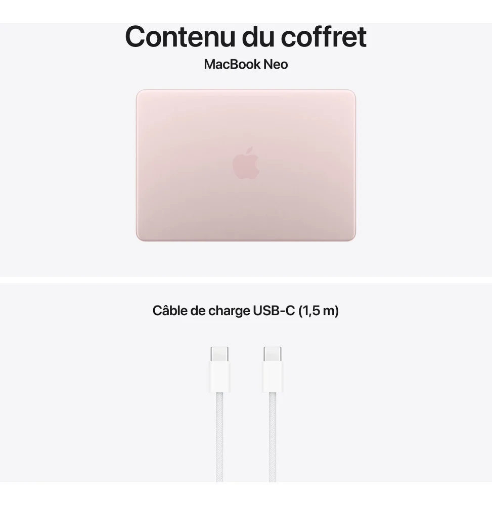 MacBook Neo 13 pouces A18 Pro 8 Go 256 Go MHFH4FN/A