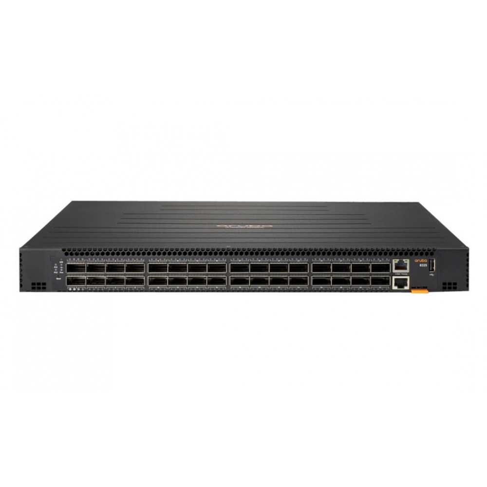 Aruba 8325-32C 32-port 100G QSFP+/QSFP28 Back-to-Front 6 Fans and 2 DC Bundle JL860A