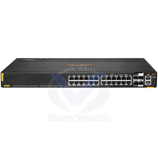 Aruba 6200M 24G Class4 PoE 4SFP+ Switch [24 ports 10/100/1000 PoE + 4 ports SFP+, L3 Full managed] R8Q68A