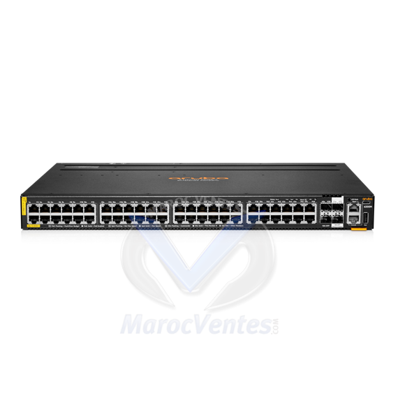 Aruba 6200M 48G Class4 PoE 4SFP+ Switch [48 ports 10/100/1000 PoE + 4 ports SFP+, L3 Full managed] R8Q70A