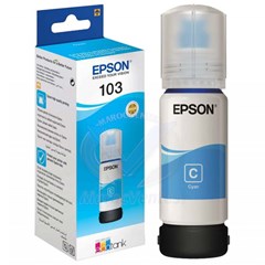 Bouteille d'encre EcoTank 103 Cyan C13T00S24A