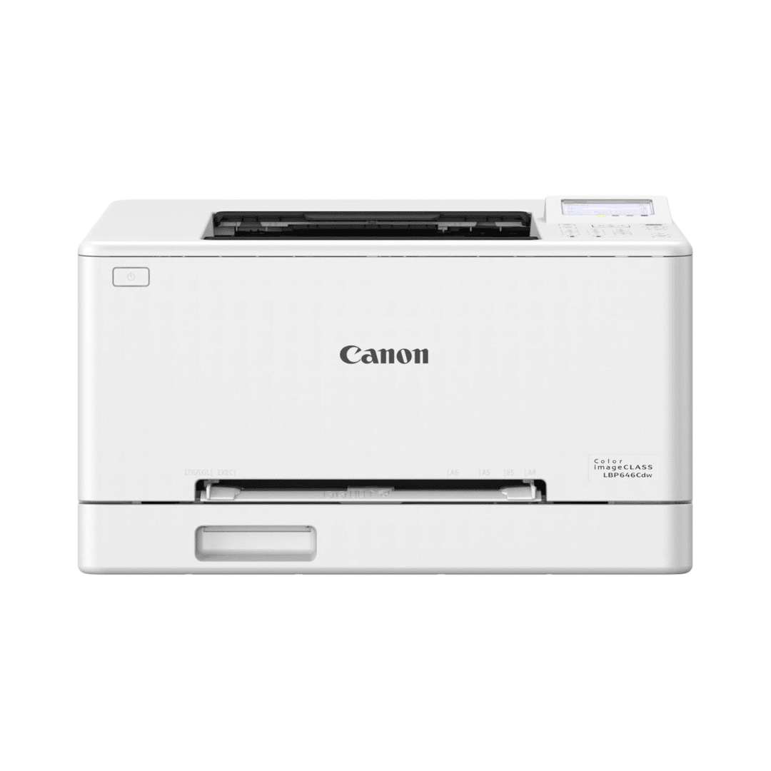 CANON LASER COULEUR I-SENSYS LBP646CDW 25PPM, 1200 x 1200 dpi, recto/verso: Automatique, 1 Go, 4 Go, USB 2.0 Haute Vitesse, 10BASE-T/100BASE-TX/1000Base-T, 802.11b/g/n sans fil, connexion directe sans fil, 250 feuilles 6929C007AA