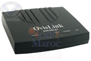 Routeur Modem ADSL 4 ports EVO-DSL41