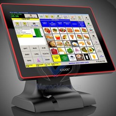 Terminal Point de Vente Ecran Tactile 15,6'' + Afficheur GS-T6