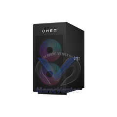 HP OMEN 35L GT16-0000nk, Processeur AMD Ryzen™ 5 8500F (jusqu’à 4,70 GHz de fréquence Boost maximale, 16 Mo de mémoire cache L3, 6 cœurs, 12 threads), RAM 16 GB Kingston FURY DDR5-6000 MT/s EXPO™ RGB Heatsink (2 x 8 GB), Disque dur 512 Go SSD PCIe® Gen4 N