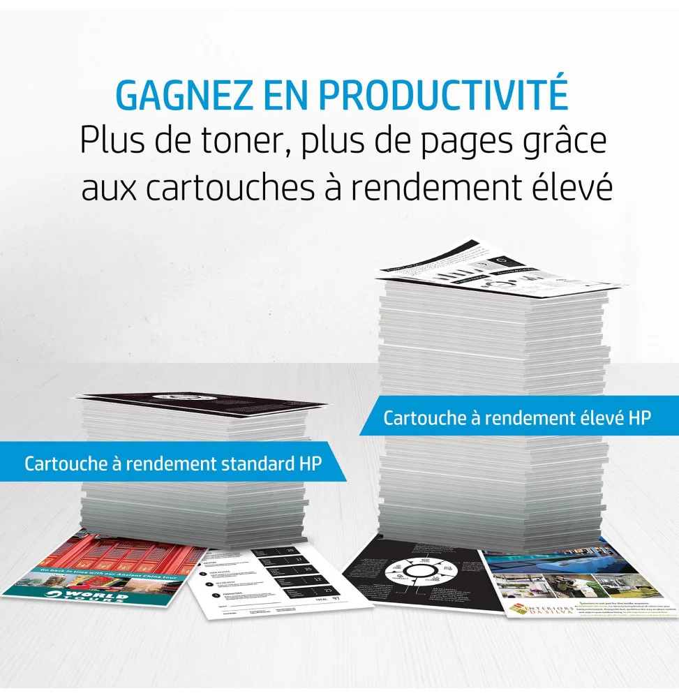 HP 147X Black LaserJet Toner Cartridge 25 200 Pages pour M610, M611, M612, MFP M635, MFP M636 W1470X