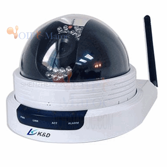 IP Dome Camera 520TVL 1 Port RS485 and Port Ethernet KD-NVC83WF-50S