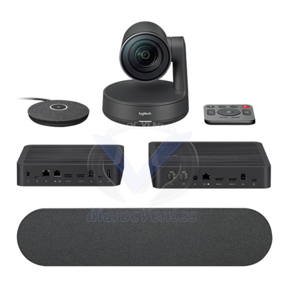 Solution de visioconférence 4K avec Détection à la Voix Rally Kit