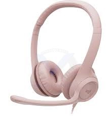 LOGITECH   Corded Headset H390 - ROSE - USB 981-001281