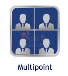Logiciel HDX MPPlus Multipoint de 4 Site Multi-Point