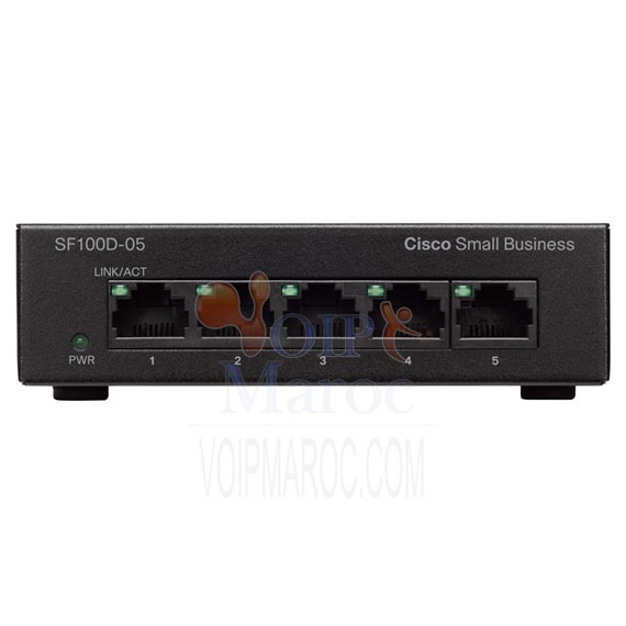 Switch 5 Ports 5 x 10/100 Ethernet rapide non géré SF110D-05-UK