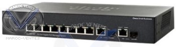 Switch SF302-08P - Commutateur série 300 avec 8 ports SRW208P-K9