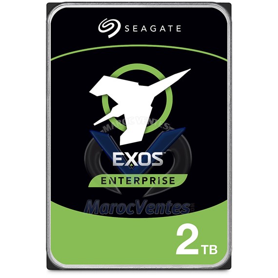 Disque dur serveur 3.5" 2 To 7200 RPM 128 Mo SAS 12Gb/s 512n (bulk) ST2000NM0045
