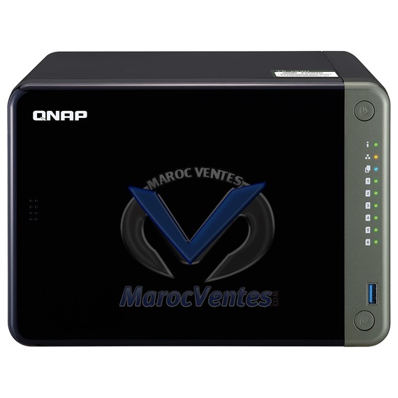Serveur NAS 6 baies 4Go de RAM Quad-Core Intel Celeron J4125 2.0 GHz (sans disque dur) TS-653D-4G