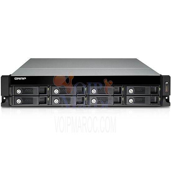 Serveur NAS Professionnel TVS-871U-RP 8 Baies (sans disque dur) 4 Go de RAM Rack 2U TVS-871U-RP