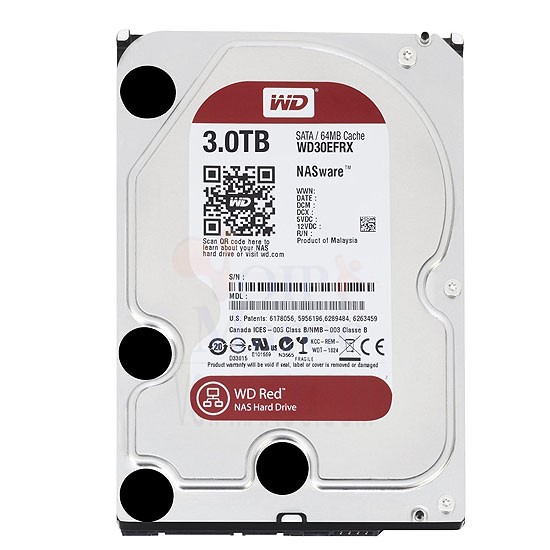 3 To SATA III  Western Digital RED WD30EFRX