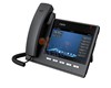 Telephone VoiP Bureau Ecran Tactile de 7" 2 Ports Gigabit Ethernet Alimenté par PoE. C400