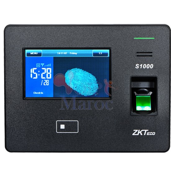 Pointeuse Biométrique avec Ecran Tactile 4,3 Pouces CK-S1000