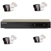 4 Caméras IP Full HD 2MP PoE + 1 NVR 4 Canaux
