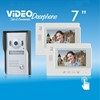 Video Doorphone ZDL-37M 1 CAMERA+2 MONTEURS